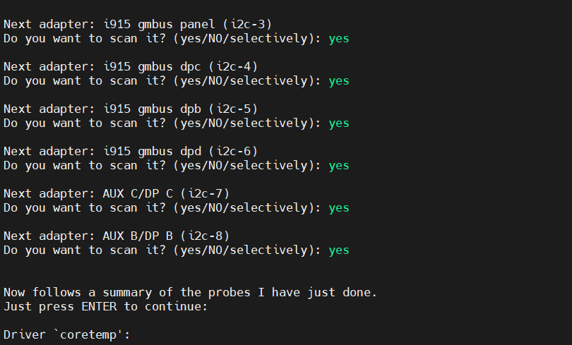 Tutorial for Installing the Sensors Module for System Temperature Monitoring on Linux