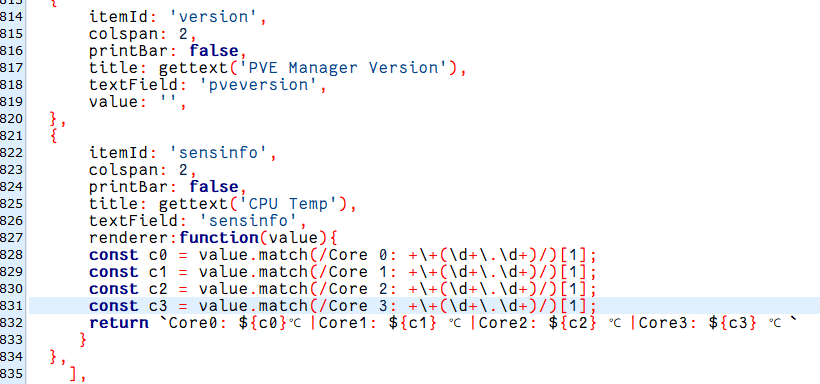 Proxmox (PVE) Retrieve CPU, Disk, and Other Hardware Temperature Information