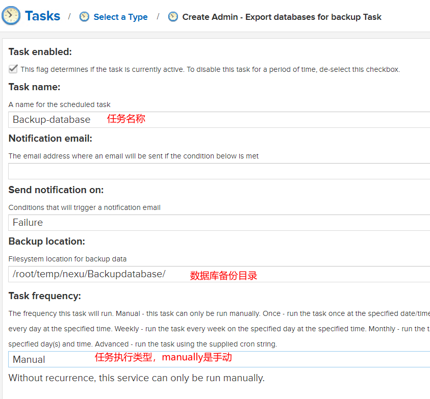 Nexus Backup Migration and Restoration