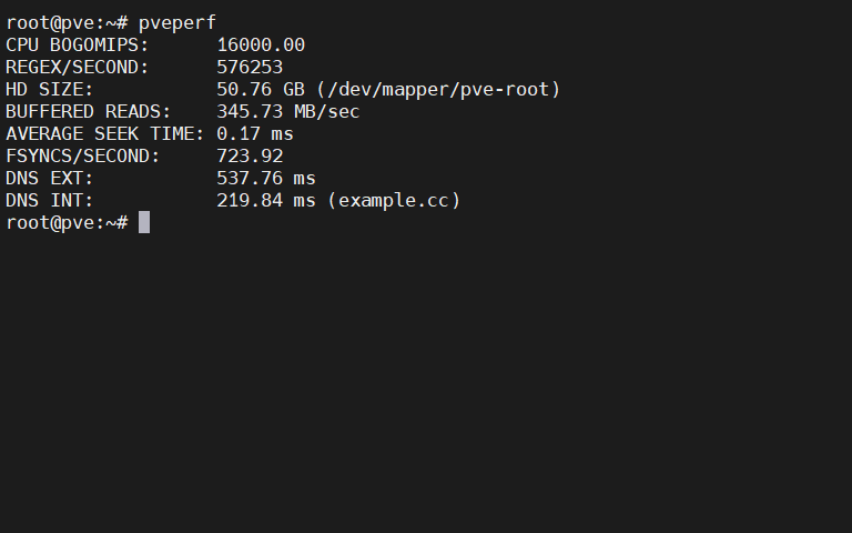 Common Command Line Management Commands for PVE Virtual Machines